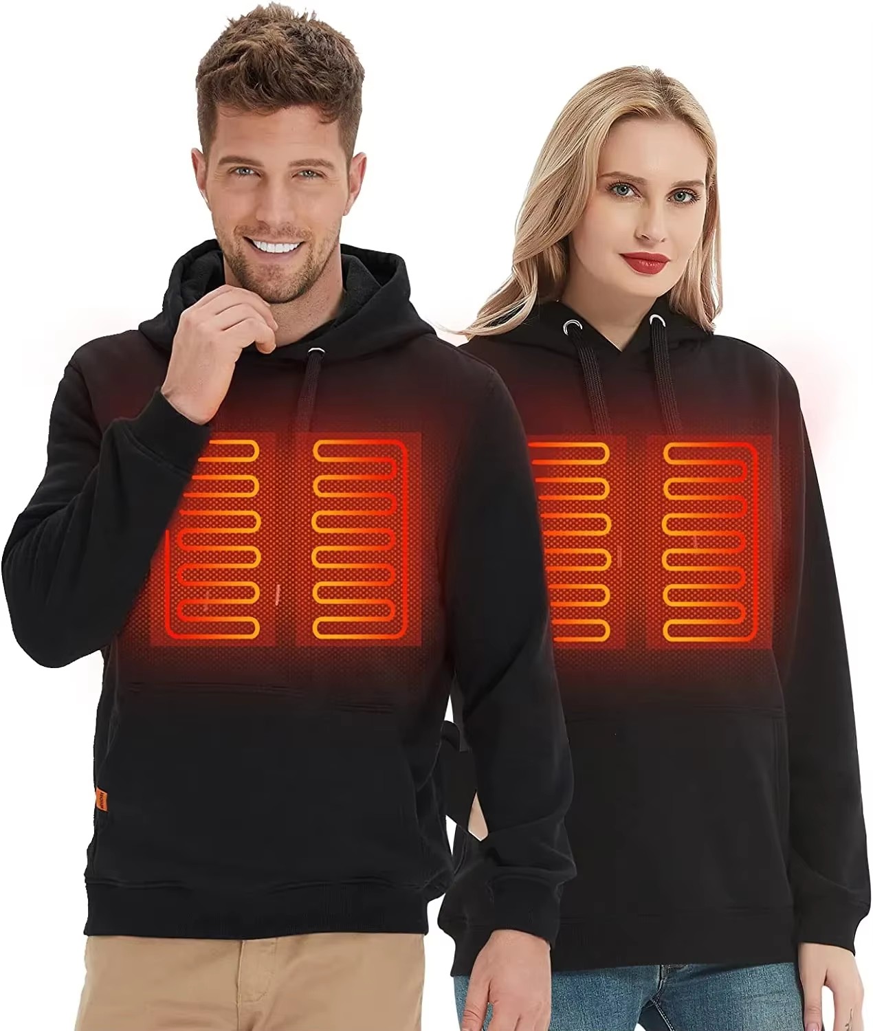 Winter Clothing Online - เสื้อฮู้ดอุ่นแบบ USB สำหรับผู้หญิงและผู้ชาย สไตล์วินเทจ กอธิค แจ็คเก็ตอุ่นแขนยาว