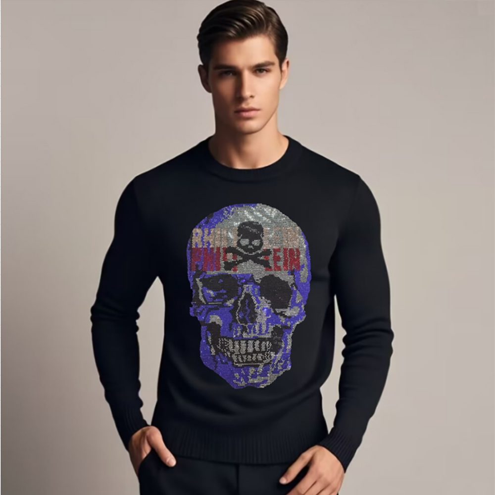 Men's Skull Headเสื้อกันหนาวRh - Winter Clothing English บทวิจารณ์และราคา