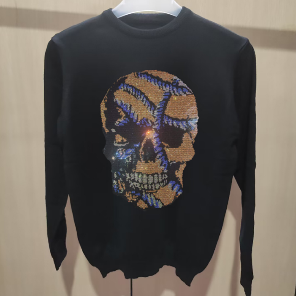 Men's Skull Headเสื้อกันหนาวRh - Winter Clothing English บทวิจารณ์และราคา