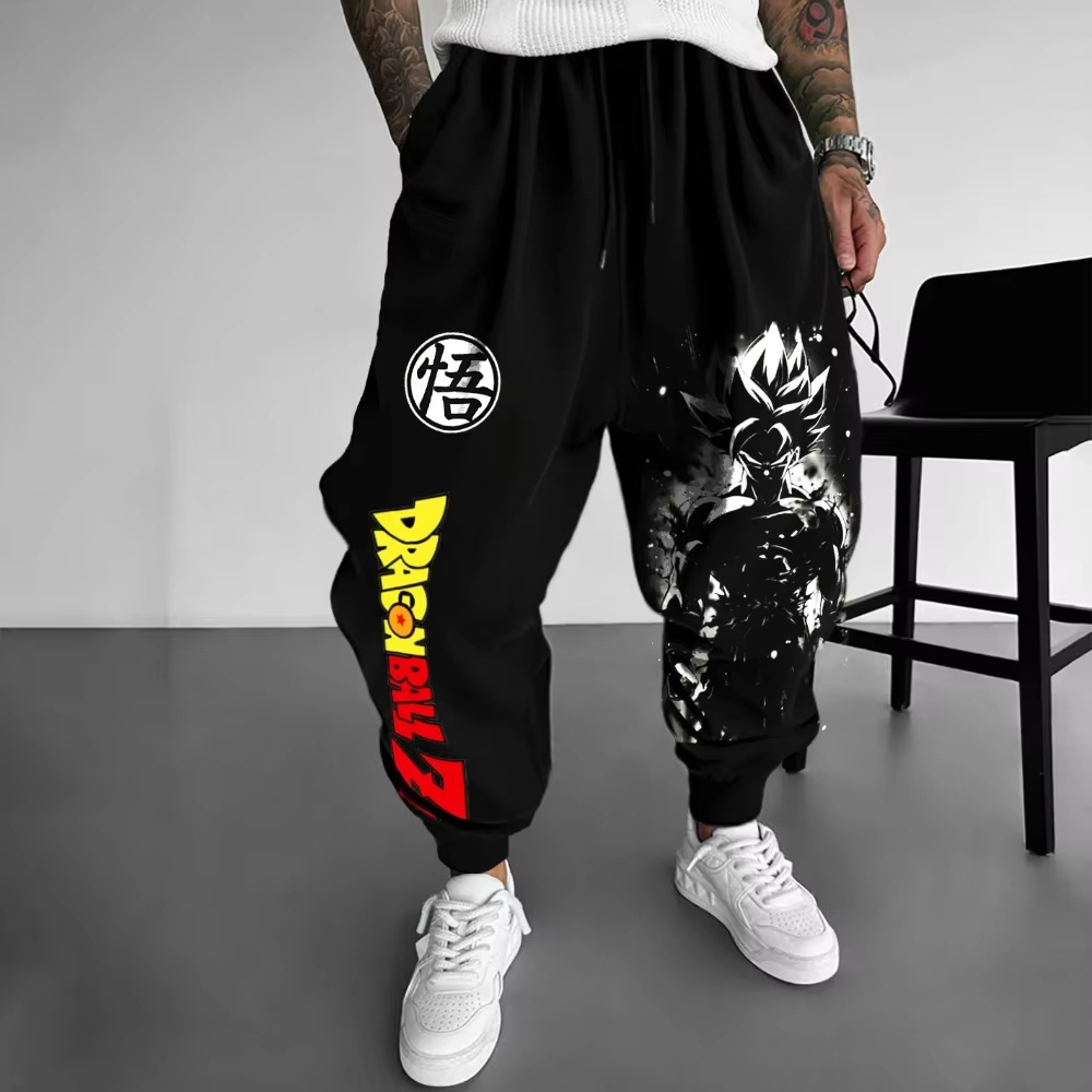 กางเกงผู้ชายลายดราก้อนบอล ชุดก - Y2K Winter Clothing บทวิจารณ์และราคา
