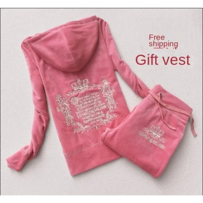 JC ชุดวอร์มผู้หญิงกำมะหยี่แบรน - Y2K Winter Clothing บทวิจารณ์และราคา