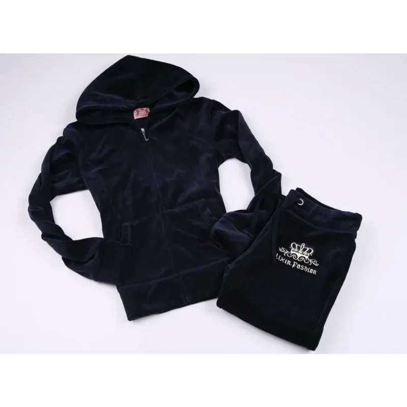 JC ชุดวอร์มผู้หญิงกำมะหยี่แบรน - Y2K Winter Clothing บทวิจารณ์และราคา