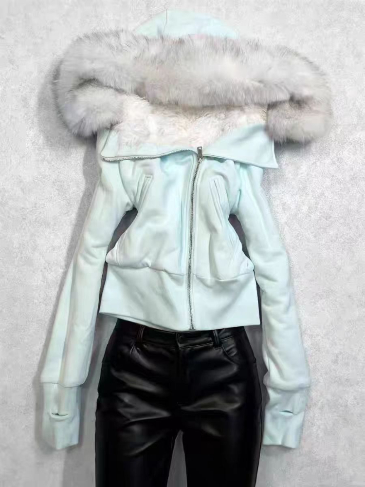 เสื้อโค้ทมีฮู้ดทรงสลิมสไตล์วิน - Winter Clothing Aesthetic บทวิจารณ์และราคา
