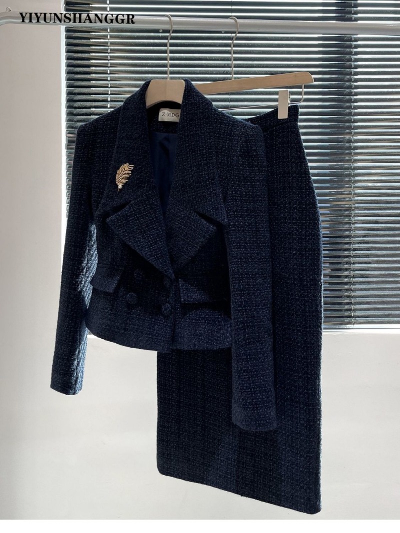 ชุดสูทผู้หญิงผ้าทวีดสำหรับฤดูใ - Winter Clothing Online บทวิจารณ์และราคา