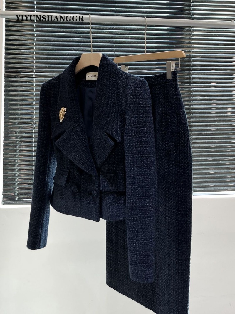 ชุดสูทผู้หญิงผ้าทวีดสำหรับฤดูใ - Winter Clothing Online บทวิจารณ์และราคา