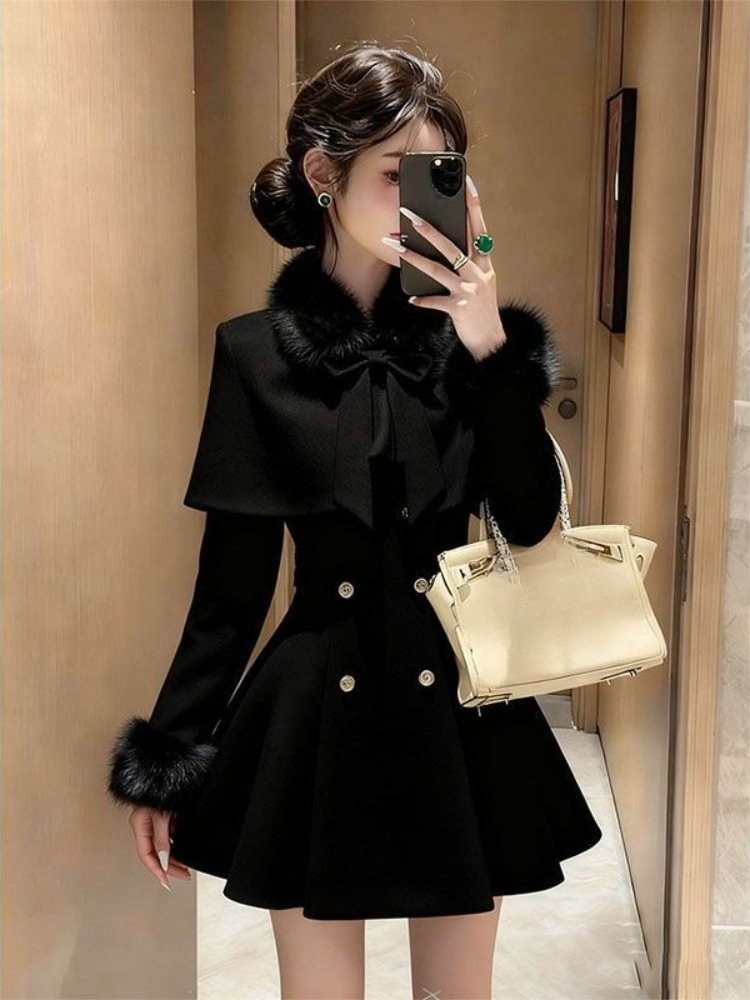 ชุดเซ็ต 2 ชิ้น สไตล์วินเทจฝรั่ - Winter Clothing Ladies บทวิจารณ์และราคา