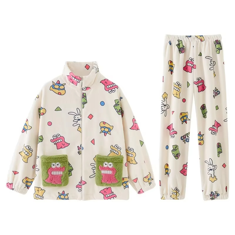 ชุดนอนผู้หญิงลายการ์ตูนน่ารัก  - Winter Clothing Cute บทวิจารณ์และราคา