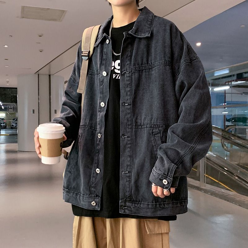 แจ็คเก็ตยีนส์ผู้ชายสไตล์เรโทร  - Winter Clothing Aesthetic บทวิจารณ์และราคา