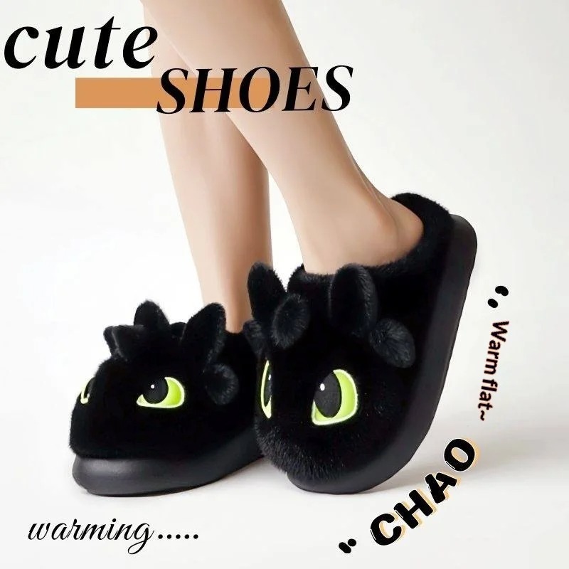 รองเท้าแตะฤดูหนาวลายทูธเลสสุดน - Winter Clothing Cute บทวิจารณ์และราคา