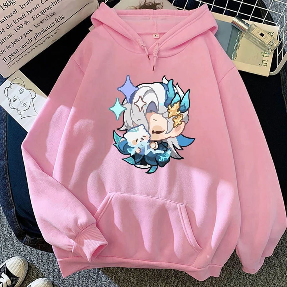 เสื้อฮู้ดอนิเมะ Genshin Impact - Winter Clothing Aesthetic บทวิจารณ์และราคา