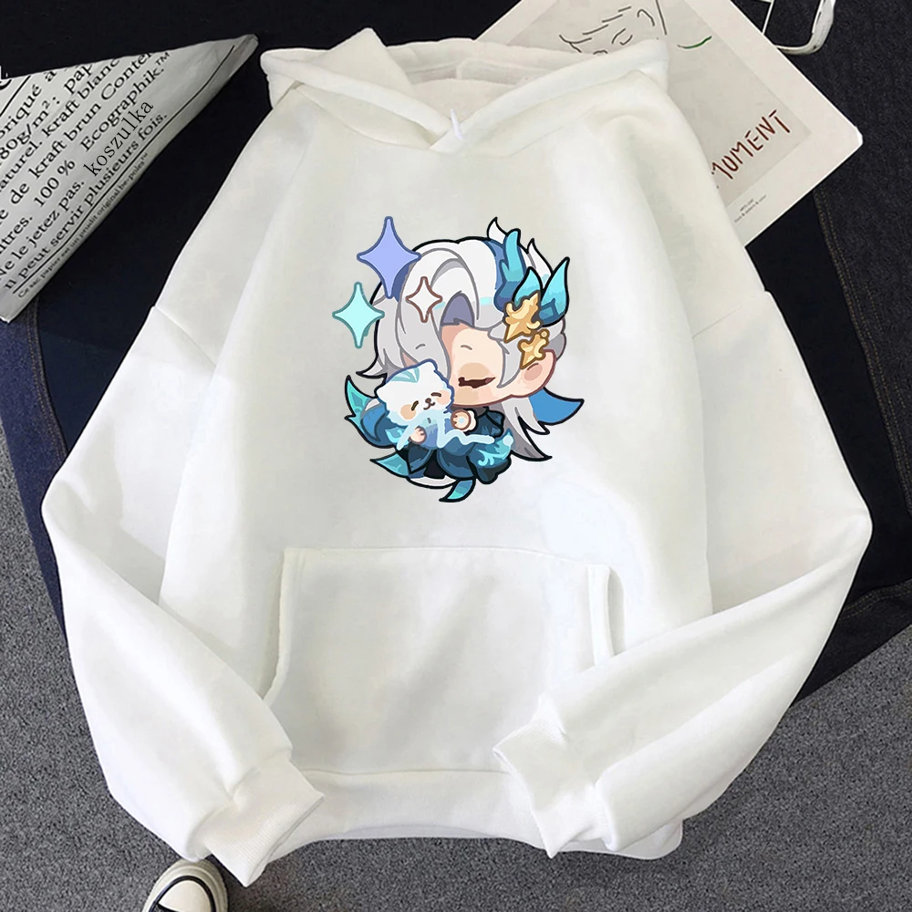 เสื้อฮู้ดอนิเมะ Genshin Impact - Winter Clothing Aesthetic บทวิจารณ์และราคา
