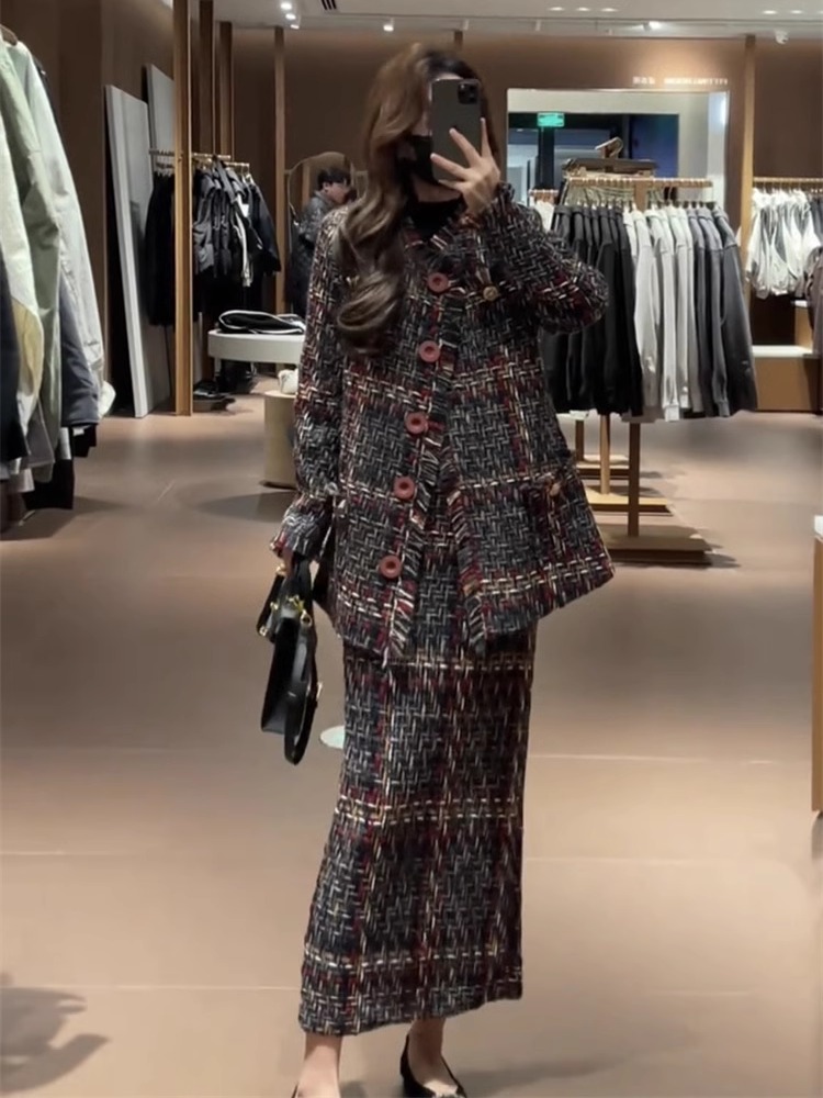 ชุดเซ็ตสองชิ้น เสื้อโค้ทสไตล์ห - Winter Clothing Online บทวิจารณ์และราคา