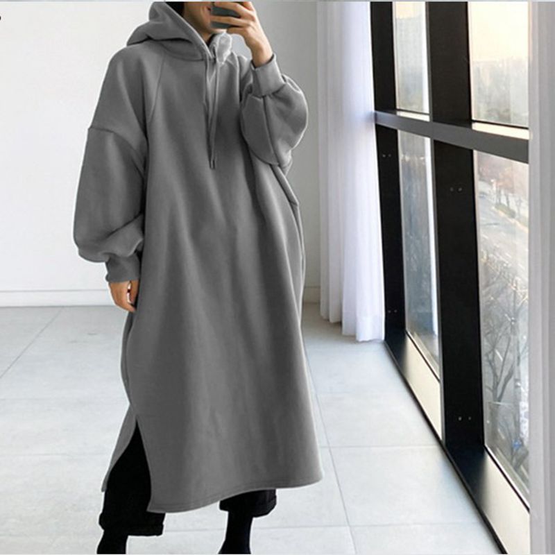 เสื้อสเวตเตอร์มีฮู้ดแฟชั่นสำหร - Winter Clothing Ladies บทวิจารณ์และราคา