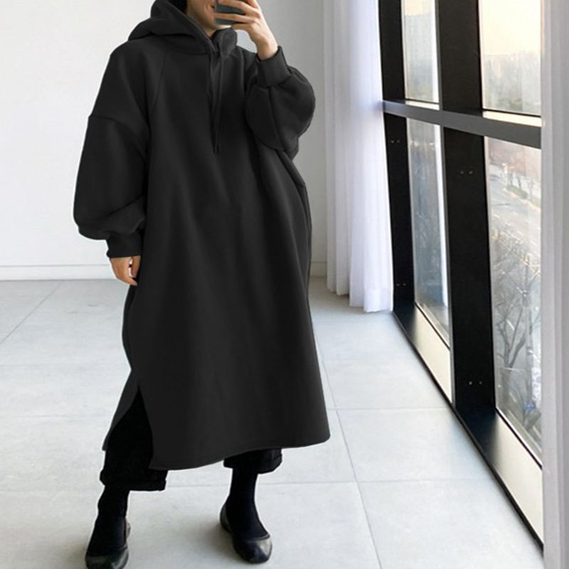 เสื้อสเวตเตอร์มีฮู้ดแฟชั่นสำหร - Winter Clothing Ladies บทวิจารณ์และราคา