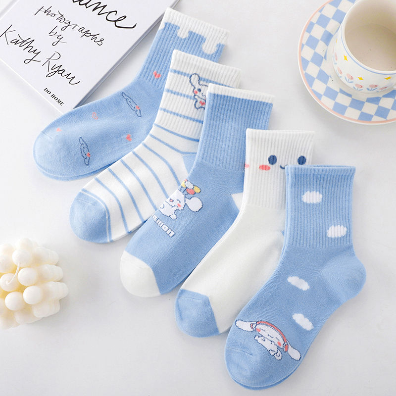 ถุงเท้าซินนามอนโรลลายการ์ตูนซา - Winter Clothing Cute บทวิจารณ์และราคา