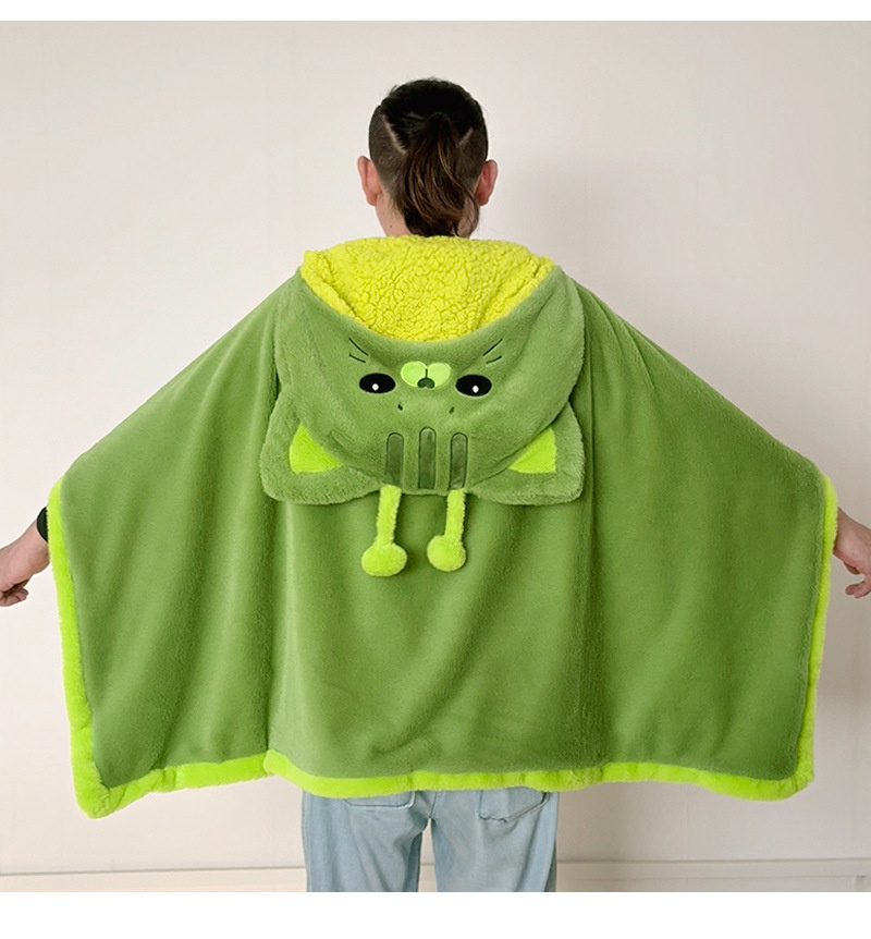 ผ้าห่มคลุมตัวลายการ์ตูนแมวเอเล - Winter Clothing Cute บทวิจารณ์และราคา