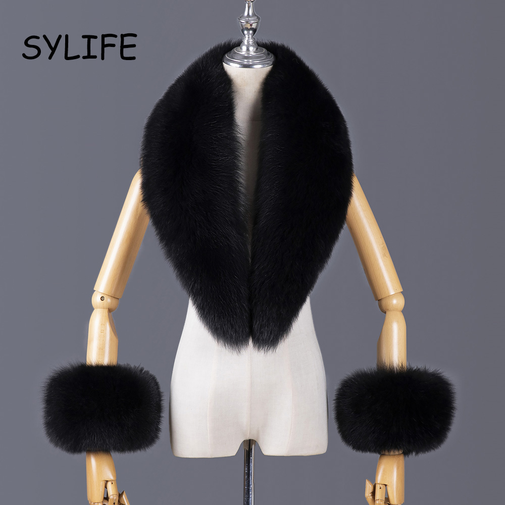 ปกเสื้อและผ้าพันคอขนสุนัขจิ้งจ - Winter Clothing Online บทวิจารณ์และราคา
