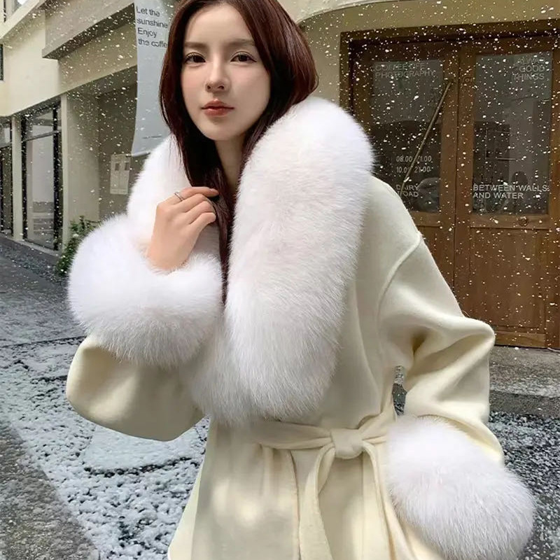 ปกเสื้อและผ้าพันคอขนสุนัขจิ้งจ - Winter Clothing Online บทวิจารณ์และราคา