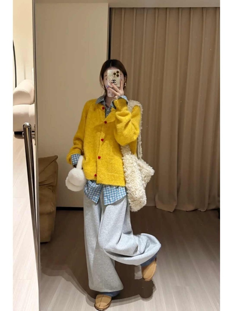 เสื้อโค้ทถักทรงสลิมสไตล์เรโทร  - Clothing Style Winter บทวิจารณ์และราคา