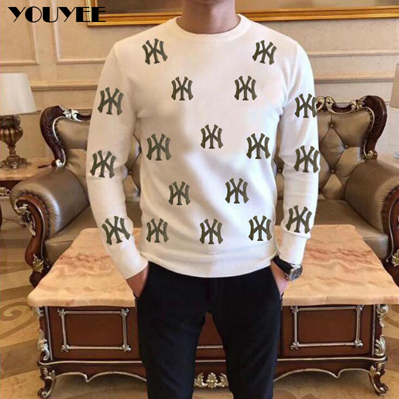 เสื้อกันหนาวผู้ชาย Casual แฟชั - Winter Clothing English บทวิจารณ์และราคา