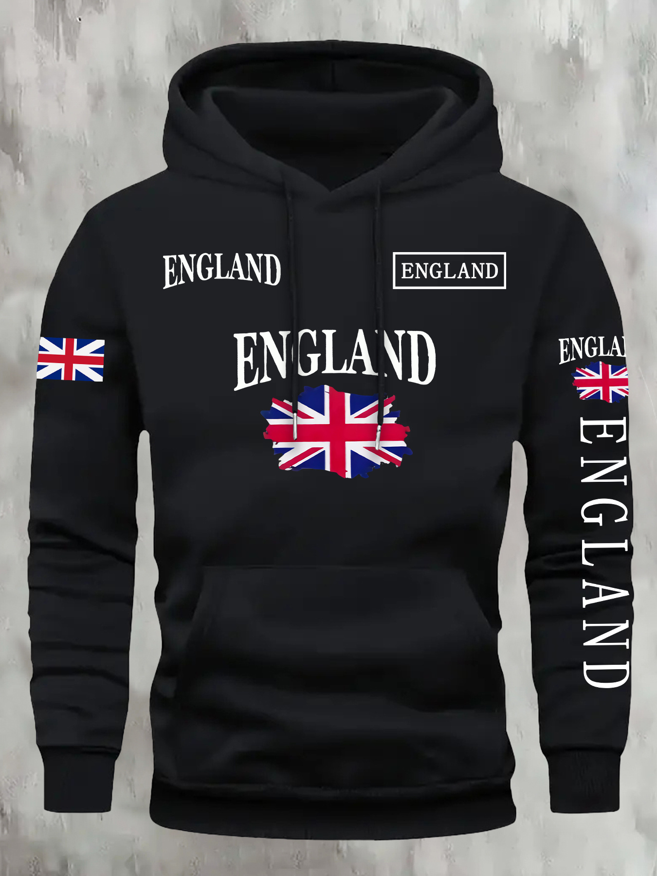เสื้อฮู้ดพิมพ์ลายสไตล์อังกฤษแน - Winter Clothing English บทวิจารณ์และราคา