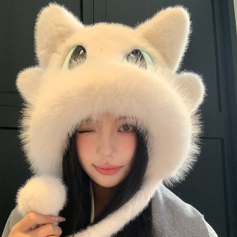 หมวกน่ารักลายการ์ตูนพ็อดเดมิเอ - Winter Clothing Cute บทวิจารณ์และราคา